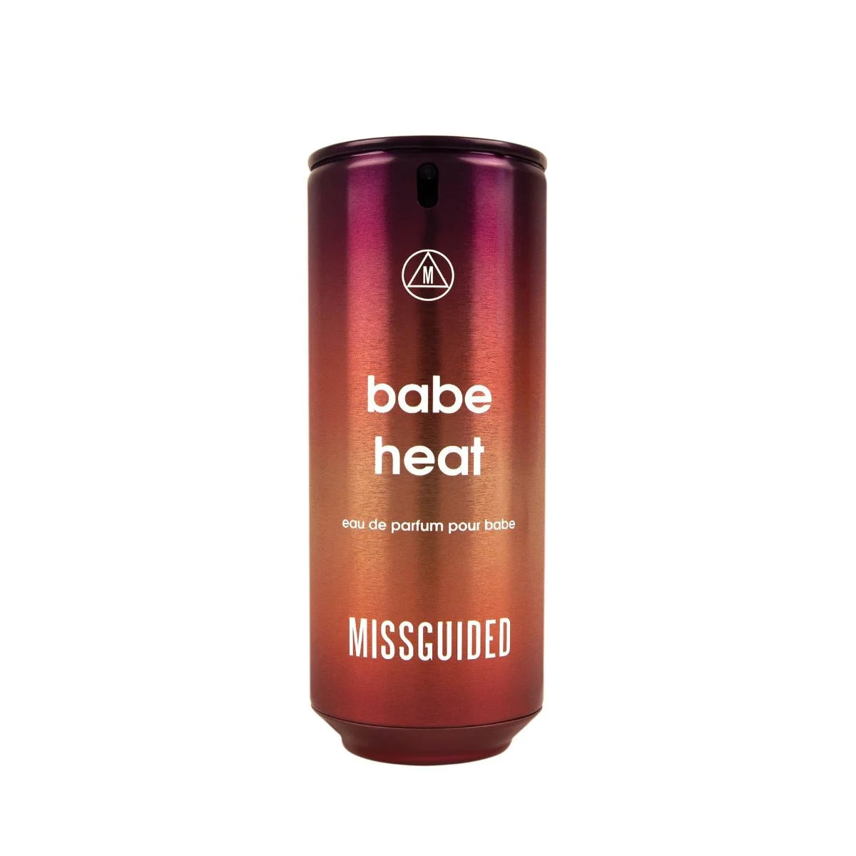 A fruity floral bottle of MISSGUIDED Babe Heat 80ml Eau De Parfum on a white background.