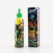 The Disney Ninja Turtles Cologne by Disney for Kids features vibrant character graphics on the bottle and box. Ideal as a fragrance for kids, it includes the text "Colonia Fresca Sport Cool Cologne," making it a fun, fresh choice for young Ninja Turtles fans.