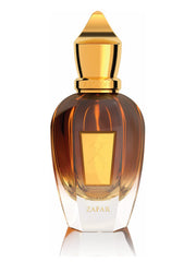 A 100ml bottle of Xerjoff Zafar Eau De Parfum on a white background.