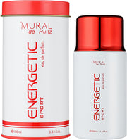 A bottle of Mural de Ruitz Mural Energetic Sport 100ml Eau de Parfum.