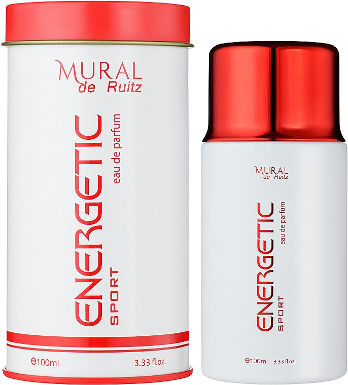 A bottle of Mural de Ruitz Mural Energetic Sport 100ml Eau de Parfum.