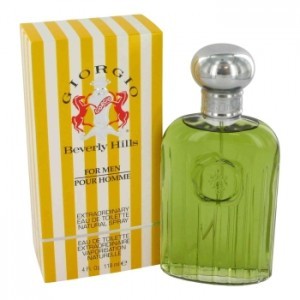 A bottle of Giorgio Beverly Hills 118ml EDT cologne available at Rio Perfumes.