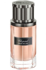 A 80ml bottle of Chopard Rose Malaki EDP perfume.