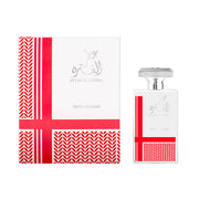 A bottle of Swiss Arabian Attar Al Ghutra 100ml Eau De Parfum ATTAR GHUTRA fragrance next to a box.