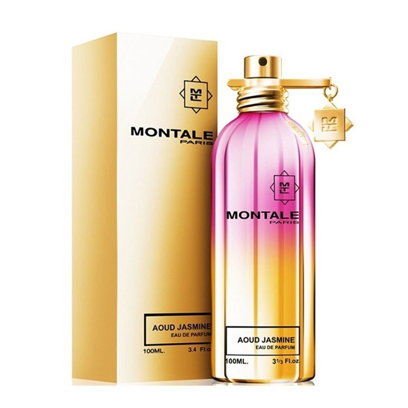 A bottle of Montale Paris Aoud Jasmine 100ml Eau De Parfum from Rio Perfumes.