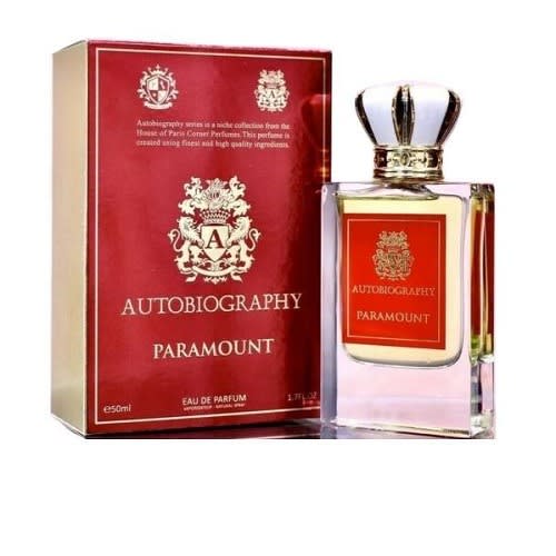 Autobiography Paramount 50ml Eau de Parfum by Dubai Perfumes is a fragrance for Men & Women that comes in an Eau De Parfum form.