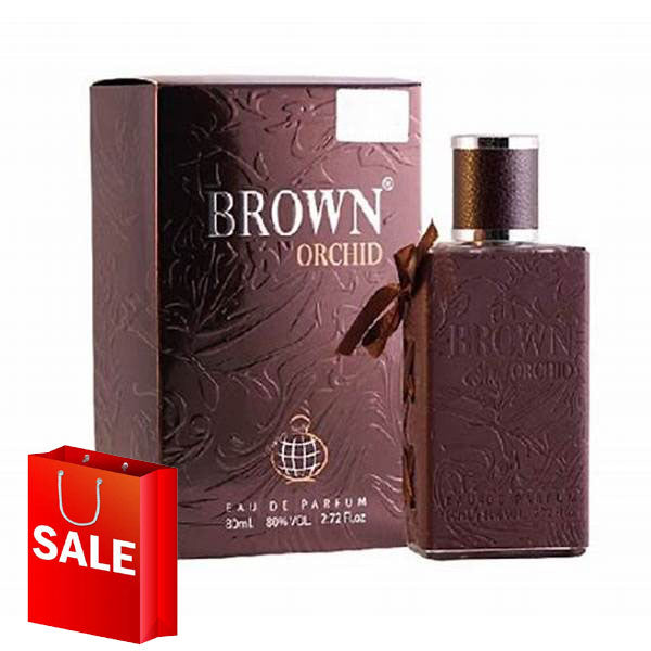 Fragrance World Brown Orchid 80ml Eau De Parfum.