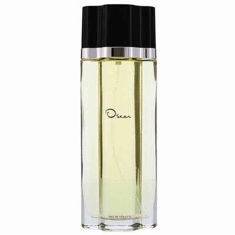 An Oscar de la Renta Oscar 100ml Eau De Toilette fragrance on a white background.