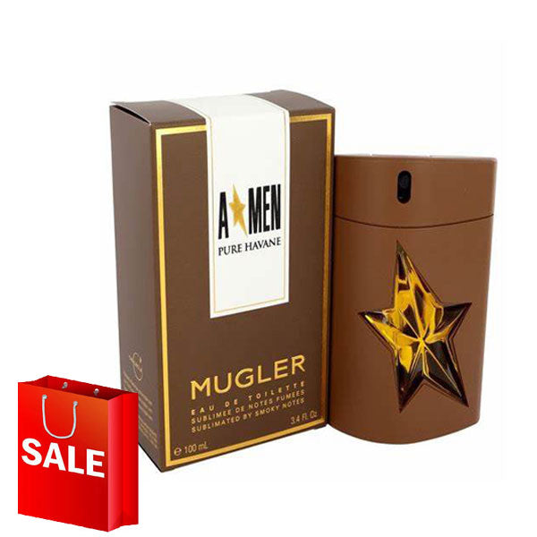 A man by Mugler Amen Pure Havane 100ml EDT with a gourmand interpretation.