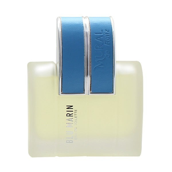 A bottle of Mural de Ruitz Blu Marin 90ml Eau De Toilette by Mural de Ruitz on a white background.