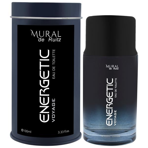 Energetic and refreshing Mural de Ruitz Mural Energetic Voyage 100ml Eau De Parfum for gym sessions, in a 100ml bottle.