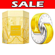 Bvlgari Omnia Golden Citrine 65ml Eau De Toilette, displayed with a red "SALE" sign, offers an enticing buy 1 get 1 free deal for women's fragrance lovers.