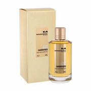 A Mancera Aoud SandRoses 120ml Eau De Parfum fragrance in a box.