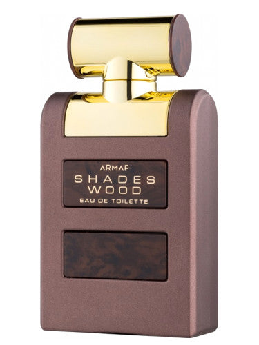 A bottle of Armaf Shades of Wood 100ml Eau De Toilette fragrance for men by Armaf.